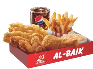 ALBAIK 10 Pcs Chicken Fillet Nuggets Regular