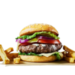 ALBAIK 3 Double Baik Burger Combo with Sauces