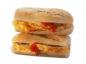 Omelette Breakfast Baguette Roll