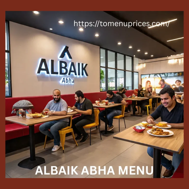 ALBAIK ABHA MENU